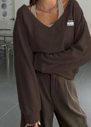 Кофта из мягкой, приятной на ощупь ткани, дополнит твой look