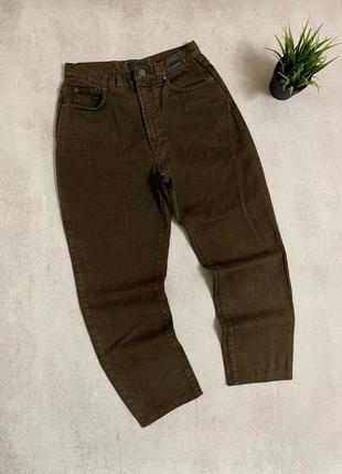 Джинсы коричневые baggy мужские versace jeans couture (оригинал)