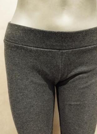 Massimo dutti, комфортные женские теплые леггинсы от мирового бренда