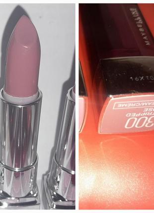 Новая! # 300 губная помада maybelline new york мейбелин мейбелин. оригинал. батч- код!