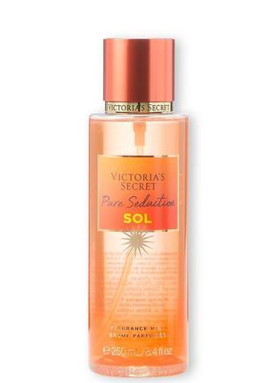 Парфюмированный спрей, мист pure seduction sol victoria's secret