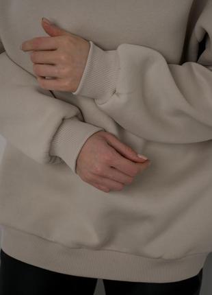 Свитшот женский на флисе one size (xs-l)4 фото