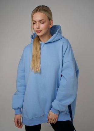 Худі жіноче на флісі one size (xs-l)3 фото