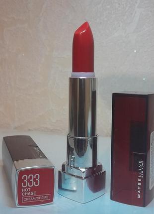 Новая! # 333 губная помада maybelline new york мейбелин мейбелин. оригинал. батч- код!
