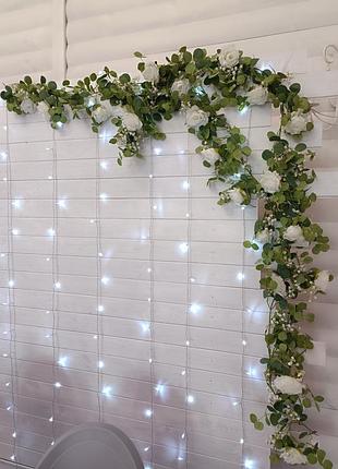 Квіти композиція на арку