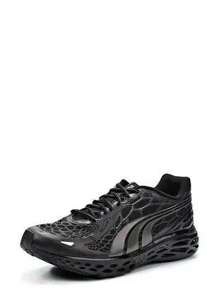 Кроссовки puma web cage webtech black low running shoes sneakers men's
