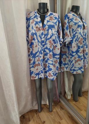 Стильный блузон, рубашка 👕 большого размера