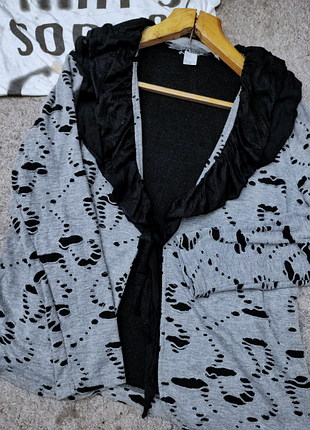 Пиджак вязка трикотаж