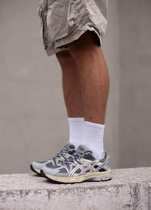 Asics gel-kahana 8 gray beige 2