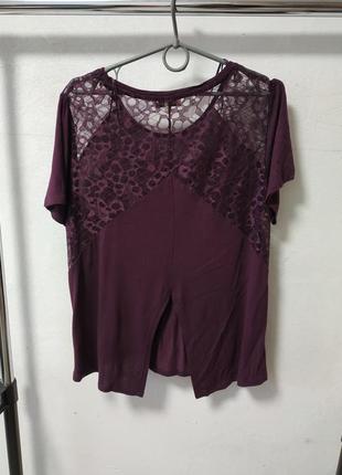 Футболка с интересной спинкой uk 12 наш 462 фото