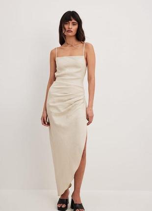 Платье льняное nakd