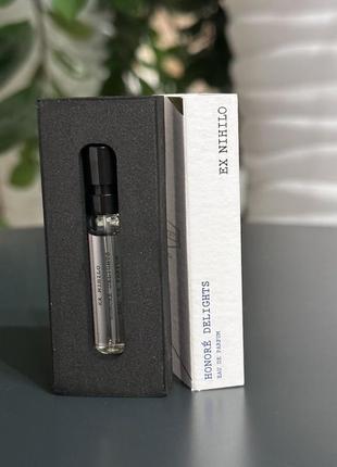 Оригінал пробник парфум парфумована вода ex nihilo honore delights оригинал парфюм парфюмированая вода