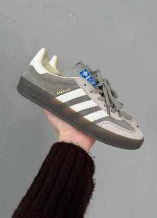 Кроссовки женские адидас газель adidas winter grey white, жасненое кроссовки адидас