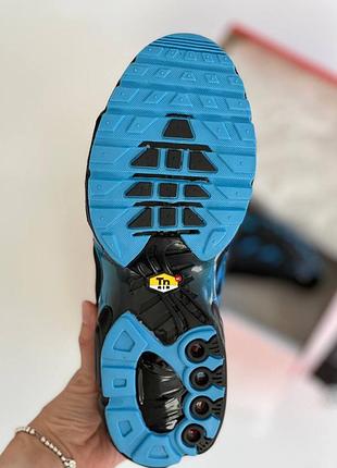 Nike air max tn plus black blue, кроссовки мужские найк аир макс, кроссовки мужественный найк тн10 фото