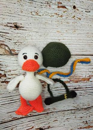 Боевой гусь мягкая игрушка 5