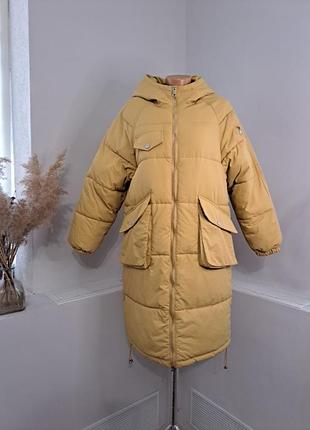 Стильний пуховик пальто куртка
