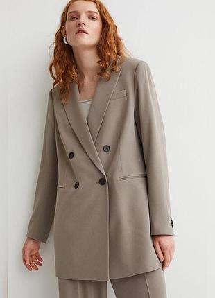Пиджак капучино от h&amp;m