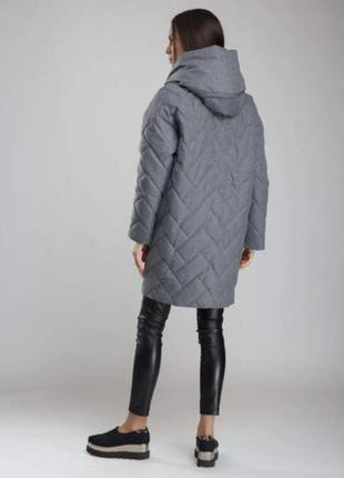 Alberto bini зимняя итальянская куртка пуховик шуба зимова куртка жіноча5 фото