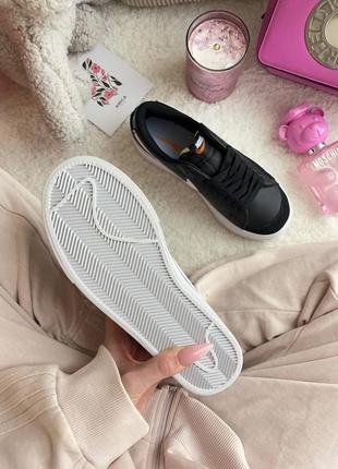 Nike blazer black platform 9