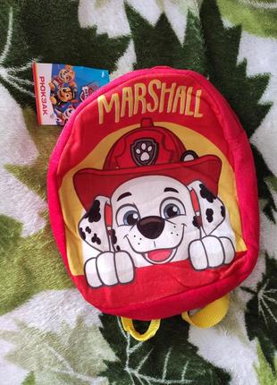 Дитячий рюкзак маршал щенячий патруль гонщик скай еверест