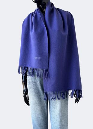 Шерстяной шарф moschino