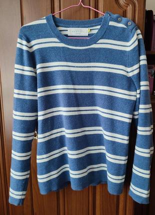 Свитер в полоску размер 12