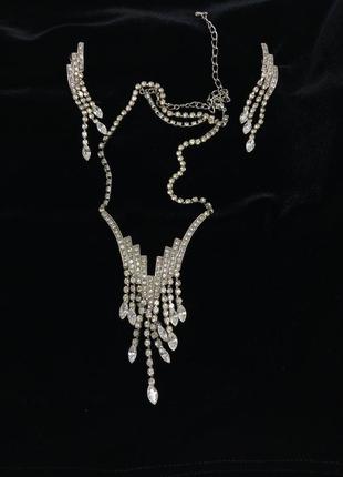 Набор "вечерний" чешский хрусталь