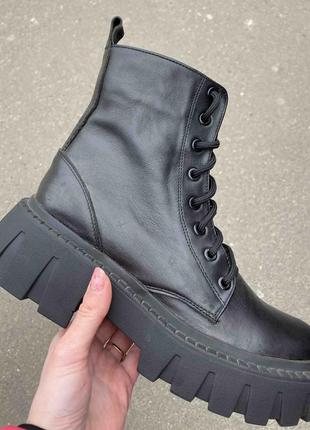 Распродажа женские ботинки зимние кожаные