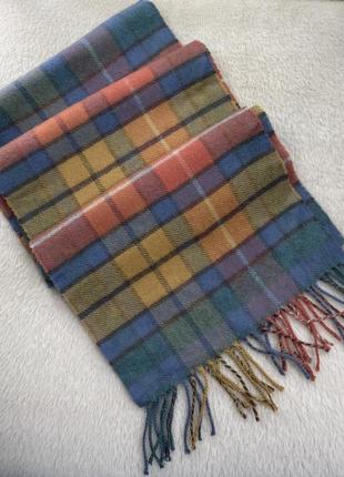 Кашемировый шарф в клетку от campbells of beauly