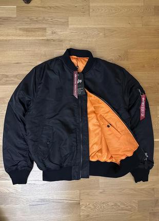 Куртка alpha industries ma-1 бомбер