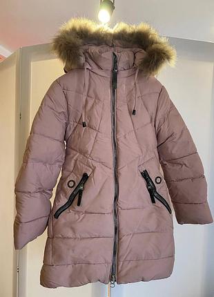 Зимнее детское пальто