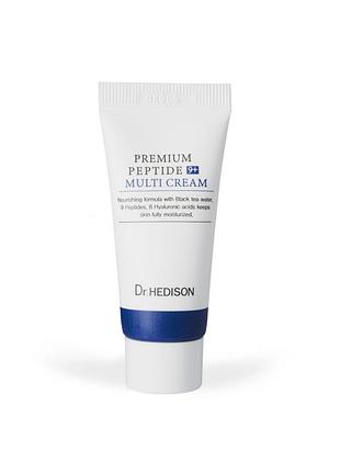 Mини-вepcия кpeмa-pemoдуляtopa 9 пeптидов с лифтинг-eфeктом dr.hedison peptide multi 9+ cream