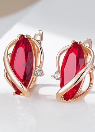 Серьги (медицинское золото с пробой 585)