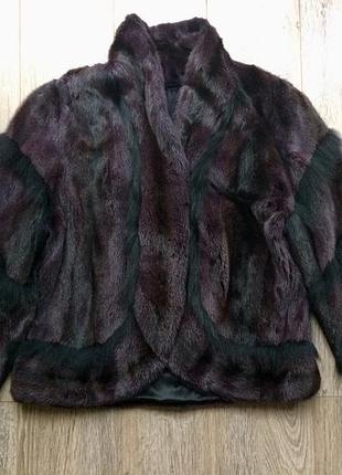 Шуба норкова італія s-m