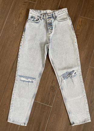 Джинсы mango mom, 34 размер