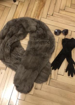 Накидка з натурального хутра