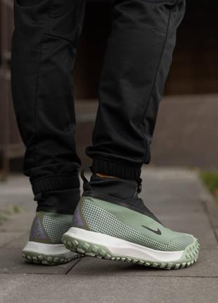 Nike acg mountain fly gore-tex green black 2