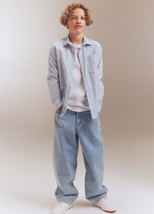 Котонова сорочка h&m для хлопчика на ріст 152 см