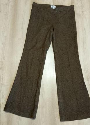 Теплые полушерстяные брюки bonprix