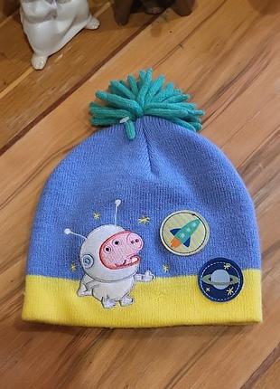 Детская шапка peppa pig