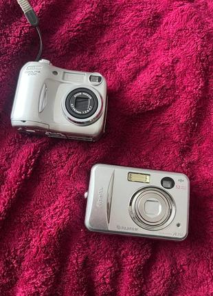 Рабочий цифровой мыльничка фотоаппарат