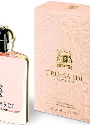Оригінал trussardi delicate rose 50 ml туалетна вода