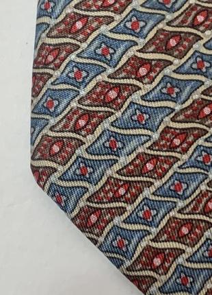 Люксовый, винтажный, оригинальный, шелковый галстук Circa hermes.2 фото