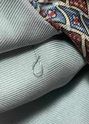 Люксовый, винтажный, оригинальный, шелковый галстук Circa hermes.7 фото