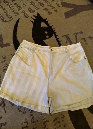 Котоновые шорты, stefano, большой размер!
