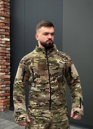 Тактическая военная флисовая кофта