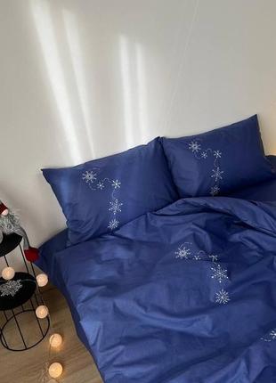 Постельное белье звездное сияние бязь машинная вышивка