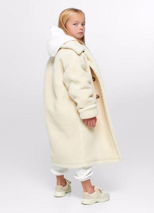 Шуба дитяча з екохутра 11707