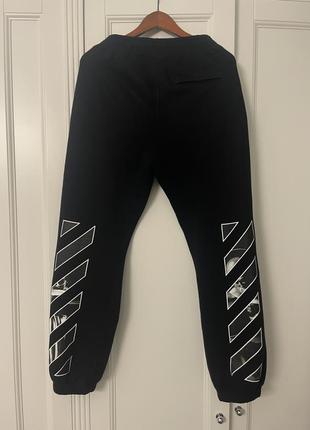 Брюки off-white caravaggio diag track pants оригинал2 фото