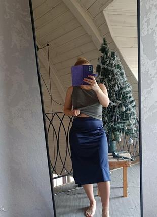 Сатинова спідниця